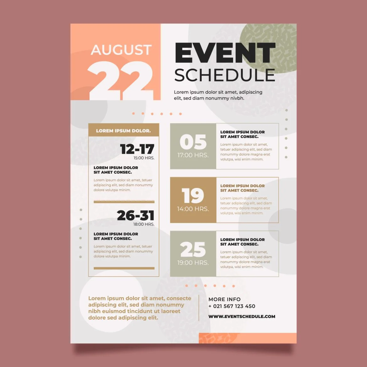 Programa para eventos